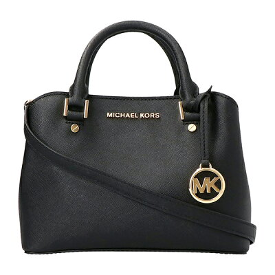 【最大2000円OFFクーポン配布中★1/21(火)14:00まで】マイケルコース ハンドバッグ MICHAEL KORS 35H8GS7S1L BLACK バッグ サバンナ SAVANNAH SM SATCHEL レディース BLACK(ブラック) ブラック 黒【 送料無料】