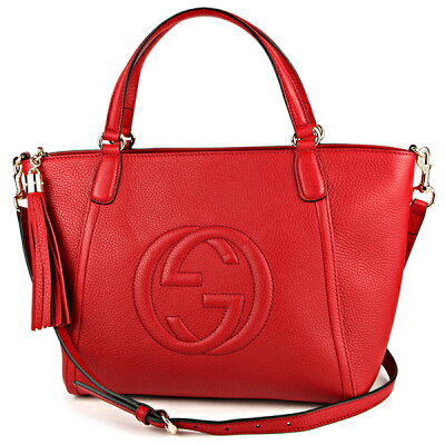 グッチ ハンドバッグ GUCCI 369176 A7M0G 6523 バッグ ソーホー SOHO トップハンドル レディース RED レッド 赤【 送料無料】