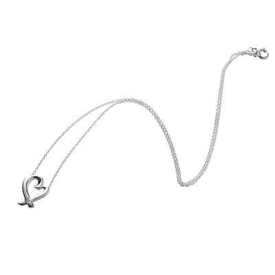 【最大3000円OFFクーポン★11/30(月)14:00まで】ティファニー ネックレス TIFFANY 25604296 アクセサリー ラビング ハート LOVING HEART ダイヤモンド ペンダント レディース SILVER シルバー 銀【 送料無料】