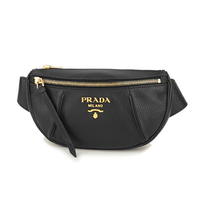 【最大3000円OFFクーポン配布中★2/21(金)14:00まで】プラダ ウエストバッグ・ボディバッグ PRADA 1BL008 2BBE F0002 バッグ ヴィッテロ ダイノ VITELLO DAINO レディース NERO ブラック 黒【 送料無料】