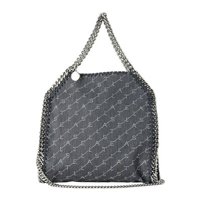 【最大5000円OFFクーポン配布中★7/14(火)14:00まで】ステラ マッカートニー ハンドバッグ STELLA McCARTNEY 371223 W8468 4061 バッグ エコ モノグラム ECO MONOGRAM MINI TOTE レディース DENIM(デニム) デニム ブルー 青【 送料無料】