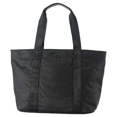 【最大3000円OFFクーポン配布中】トリーバーチ トートバッグ TORY BURCH 40419 001 バッグ クイン QUINN LARGE ZIP TOTE レディース BLACK ブラック 黒 ロゴ A4収納可 シンプル【 トリバーチ 送料無料】