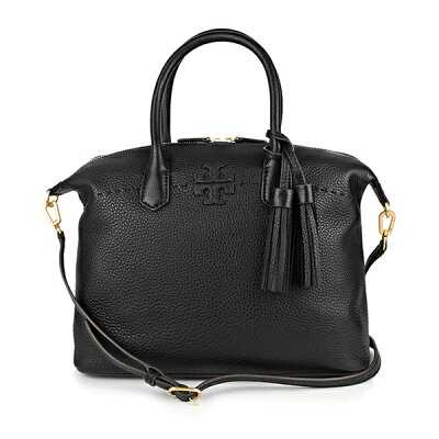 【最大2000円OFFクーポン配布中★9/24(火)14:00まで】トリーバーチ ハンドバッグ TORY BURCH 47225 001 バッグ マグロウ MCGRAW SLOUCHY SATCHEL レディース BLACK ブラック 黒【 トリバーチ 送料無料】