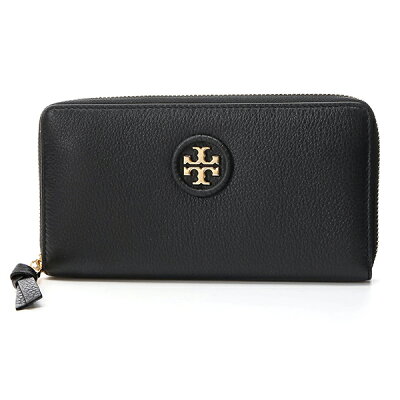 【最大3000円OFFクーポン配布中7/26(金)14:00まで】トリーバーチ 長財布(ラウンドファスナー) TORY BURCH 40919 001 財布 ホイップステッチ ロゴ WHIPSTITCH LOGO ZIP CONTINENTAL WALLET レディース BLACK ブラック 黒【 トリバーチ 送料無料】