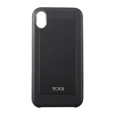 【最大1000円OFFクーポン配布中★1/24(金)14:00まで】トゥミ iPhoneXR スマートフォンケース TUMI 114243D 1161741041 ブランド小物 モバイルカバーズ MOBILE COVERS レザー・コ・モールド・アイフォーンXR メンズ BLACK(ブラック) ブラック 黒【 送料無料】