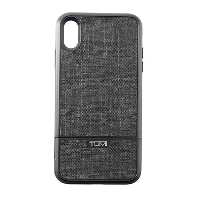 【最大1000円OFFクーポン配布中★1/24(金)14:00まで】トゥミ iPhoneXS Max スマートフォンケース TUMI 114259PW 1108841688 ブランド小物 モバイルカバーズ MOBILE COVERS キックスタンド カードケース メンズ PEWTER(ピューター) グレー【 送料無料】