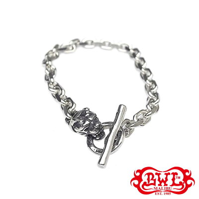 【BWL正規取扱販売店】ビルウォールレザー【送料無料/あす楽】SQUARE CHAIN LINK w/ANIMAL HEAD/DOG スクエアチェーン リンク w/アニマルヘッド ドッグ