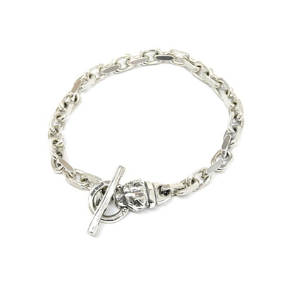 【BWL正規取扱販売店】Bill Wall Leather ビルウォールレザー 送料無料/あす楽 BWL SQUARE CHAIN LINK w/ANIMAL HEAD/DOG スクエアチェーン リンク w/アニマルヘッド ドッグ