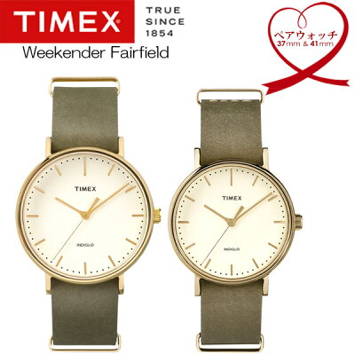【送料無料】ペアウォッチ TIMEX Weekender Fairfield ウィークエンドフェアフィールド 腕時計 ウォッチ メンズ 男性用 tw2p98000 tw298500