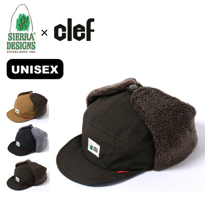 シエラデザインズ×クレ 60/40ボアキャップ SIERRA DESIGNS×Clef 60/40 BOA CAP SDC006 メンズ レディース 帽子 コラボ 耳あて パイロットキャップ キャンプ アウトドア ロクヨン 【正規品】