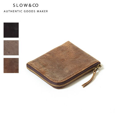 【豪華キャンペーン開催中】スロウ スマートミニウォレット SLOW smart mini wallet SO736I 財布 ウォレット アウトドア レザー 革 キャンプ【正規品】