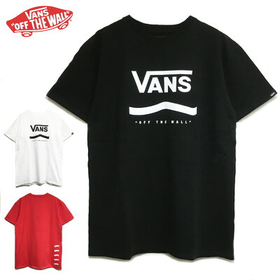 【ゆうパケット送料無料】 VANS Tシャツ バンズ ヴァンズ ブランド メンズ レディース 半袖 ブラック ホワイト レッド インナー レイヤード ロゴ Primary Color S/S Tee トップス スケート ストリート サーフ