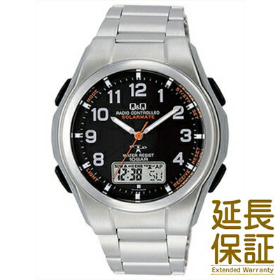 【国内正規品】Q&Q キュー&キュー 腕時計 CITIZEN シチズン CBM QQ MD02 205 メンズ SOLARMATE ソーラー電波 JAN:4966006063424