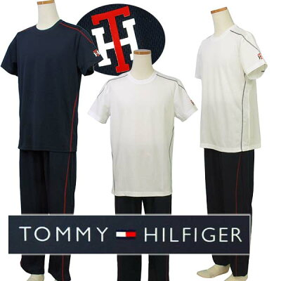 Tommy Hilfigerトミーヒルフィガー Men'sルームウェアー、上下セットラウンジウエアー、パジャマ、メンズナイトウエア・ルームウエアーギフト プレゼント