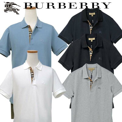 【全商品10%OFFクーポン】BURBERRYバーバリーMen'sポロシャツ【2019-NewColor】BURBERRY BRIT半袖鹿の子ポロシャツ英国 直輸入商品#8000919,8003123,8004241送料無料プレゼントXL,XXL大きいサイズ