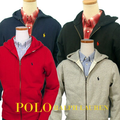 POLO by Ralph Lauren Men'sベーシック フルジップ パーカー710548546 特大寸あり XL,XXL,大きいサイズ,LL,3L寸ラルフローレン パーカー 送料無料