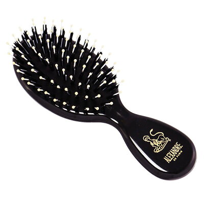 アレクサンドル ドゥ パリ ALEXANDRE DE PARIS ヘアブラシ HANDBAG BRUSH 14cm ブラック NBRS-50045 N NOIR