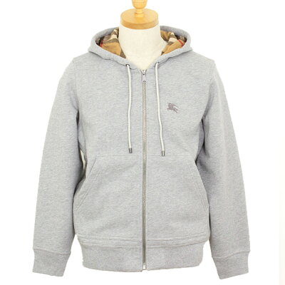 バーバリー BURBERRY メンズ パーカー グレー FORDSON 4061802 ACFOG 05000 PALE GREY MELANGE【英国】