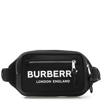 バーバリー BURBERRY バッグ メンズ ウエストバッグ ブラック WEST 80210891 PN9:117221 A1189 BLACK【英国】