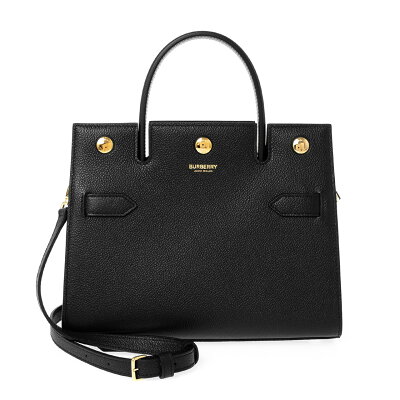バーバリー BURBERRY バッグ レディース 2WAYハンド/ショルダーバッグ ブラック MINI TITLE 80303021 LGL:116277 A1189 BLACK【英国】