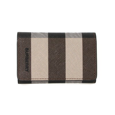 バーバリー BURBERRY メンズ キーケース ダークブラウン EVAN 80527991 GC9:116398 A8900 DARK BIRCH BROWN【英国】