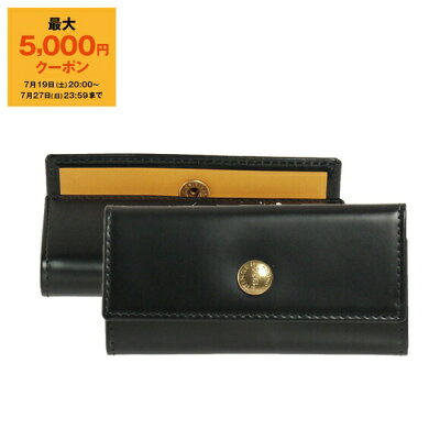 【エントリーでポイント5倍】 エッティンガー ETTINGER キーケース ブラック 黒 ブライドルレザー KEY CASE BH840AJR BLACK BRIDLE HIDE COLLECTION【英国】