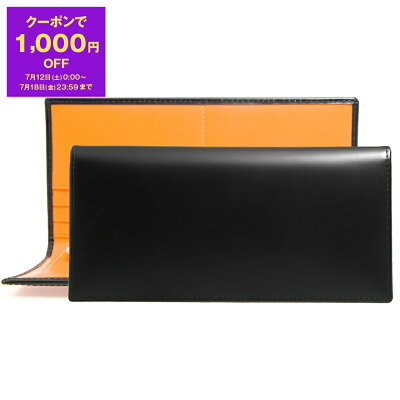 【10%OFFクーポン対象】エッティンガー ETTINGER 財布 メンズ 長財布 ブラック LONG WALLET WITH ZIPPED POCKET BH953AEJR BLACK BRIDLE HIDE COLLECTION【英国】