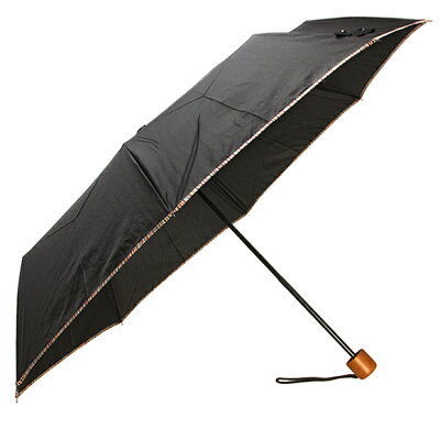 ポールスミス PAUL SMITH 傘 メンズ 折りたたみ傘 ブラック×マルチカラー UMBRELLA TELESCOP MSTRIPE TRIM M1A UMBT ATRIM 92 BLACK×MULTI COLOUR【レイングッズ】【英国】【2022SS】