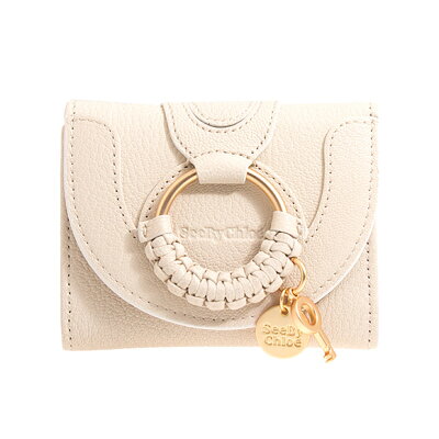 シーバイクロエ SEE BY CHLOE 財布 レディース 三つ折り財布 セメントベージュ HANA COMPACT WALLET CHS19UP866 305 24H CEMENT BEIGE
