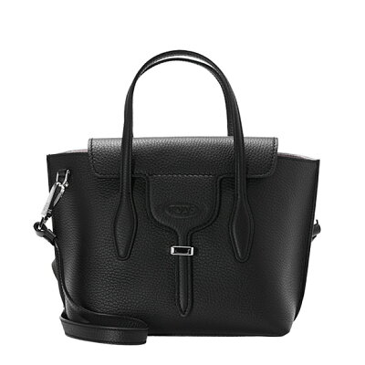トッズ TOD'S バッグ レディース 2WAYハンド/ショルダーバッグ ブラック 黒 TOD'S JOY BAG MINI ANX SHOPPING DUE MANICI MINI XBWANXA0100 FFX B999 BLACK