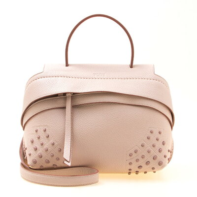 トッズ TOD'S バッグ レディース 2WAYハンド/ショルダーバッグ ピンク WAVE MINI GOMM XBWAMRWD101M CL9993 PINK
