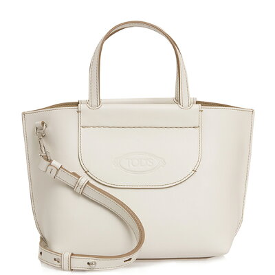 トッズ TOD'S バッグ レディース 2WAYハンド/ショルダーバッグ ホワイト SHOPPING MINI XBWAOLA0100 QNT B015 WHITE