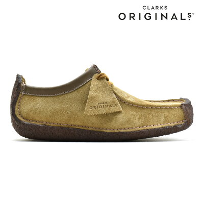【2/20 0:00~23:59 エントリー&楽天カード利用でポイント5倍】クラークス CLARKS NATALIE OAKWOOD SUEDE 26126802 ナタリー オークウッド スエード ドライビングシューズ カジュアル シューズ 靴 レディース【送料無料】