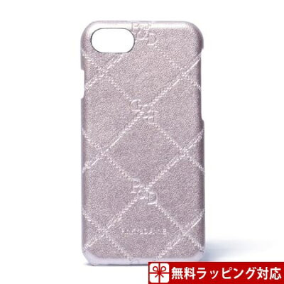 ピンキー&ダイアン スマホケース レディース スマートフォンハードケース iPhone6/6s/7対応 チェックエナメル ピンクゴールド Pinky&Dianne ピンキー ダイアン ピンダイ