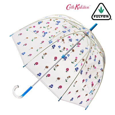 キャスキッドソン 傘 Cath Kidston x FULTON フルトン バードケージ ラルワース フラワー 長傘 レディース 長傘 レディース かさ プレゼント ギフト