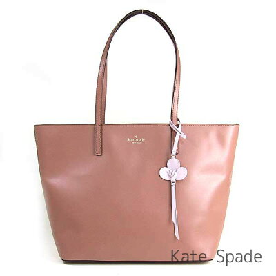 ケイトスペード kate spade バッグ レディース トートバッグ トート レザー A4収納可能 チャーム付き かばん 鞄 【送料無料】 ブランド ケイトスペード正規品販売店 直営アウトレット店より直輸入 【あす楽】