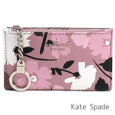 ケイトスペード kate spade 小銭入れ レディース カードケース パスケース 定期入れ キーケース コインケース IDケース 花柄 レザー 【送料無料】 ブランド ケイトスペード正規品販売店 直営アウトレット店より直輸入 【あす楽】