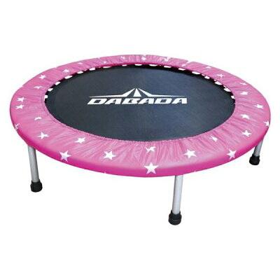 【1/25限定100円OFFクーポン】DABADA(ダバダ):折りたたみトランポリン スターピンク TRAMPOLINE トランポリン ダイエット フィットネス trampoline