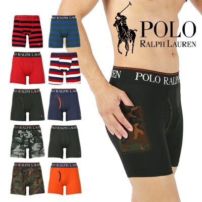 【メール便】 POLO RALPH LAUREN ポロ ラルフローレン ロング ボクサーパンツ メンズ アンダーウェア 下着 おしゃれ おすすめ 人気 派手 大人 かっこいい 長め 綿 コットン ドット ボーダー ストライプ 迷彩 カモフラ ブランド 男性 紳士 プレゼント 誕生日プレゼント 父