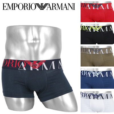 エンポリオ アルマーニ ボクサーパンツ メンズ 下着 ローライズ丈 ローライズボクサー EMPORIO ARMANI MEGALOGO イーグル ロゴ ブランド プチギフト 誕生日プレゼント 彼氏 父 男性 ギフト
