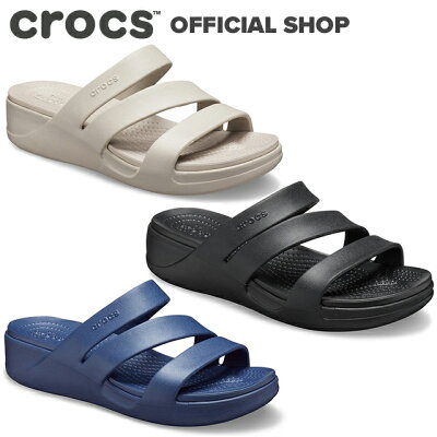 【クロックス公式】モントレー ストラッピー ウェッジ ウィメン Monterey Strappy Wedge / crocs レディース サンダル【PR2】