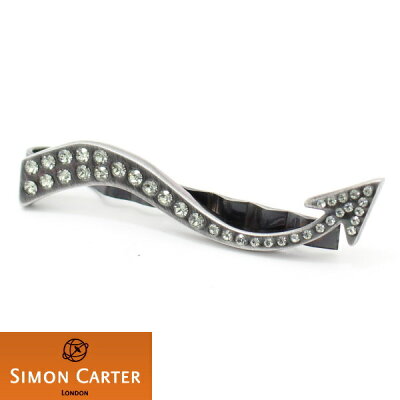 カフス サイモン カーター 英国 ブランド SIMON CARTER DEVILS TAIL スワロフスキー 悪魔のしっぽのタイピン ネクタイピン タイバー タイ留め ネクタイピン タイピン オシャレ ユニーク スーツアクセサリー専門店 誕生日 プレゼント プチギフト おしゃれ カフスマニア