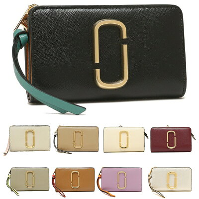 【P10倍 2/1 0時〜2/2 9時】マークジェイコブス 財布 二つ折り財布 スナップショット レディース MARC JACOBS M0014281 M0013356 一粒万倍日