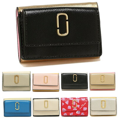 【P10倍 2/1 0時〜2/2 9時】マークジェイコブス 財布 二つ折り財布 スナップショット ミニ財布 レディース MARC JACOBS M0014492 M0013597 一粒万倍日