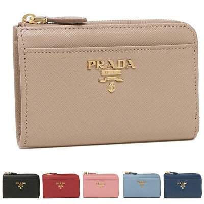 【P20倍 1/24 20時〜1/25 24時】プラダ キーケース コインケース サフィアーノ キーリング レディース PRADA 1PP122 QWA