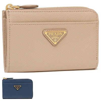 【P10倍 2/2 18時〜2/4 9時】プラダ キーケース コインケース サフィアーノトライアングルロゴ レディース PRADA 1PP122 QHH 一粒万倍日 【返品OK】