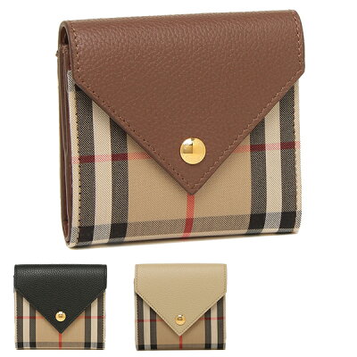 【P5倍 10/15 0時〜24時】バーバリー 財布 二つ折り財布 リラ ヴィンテージチェック レディース BURBERRY 8026116 8026115 8026114 【返品OK】
