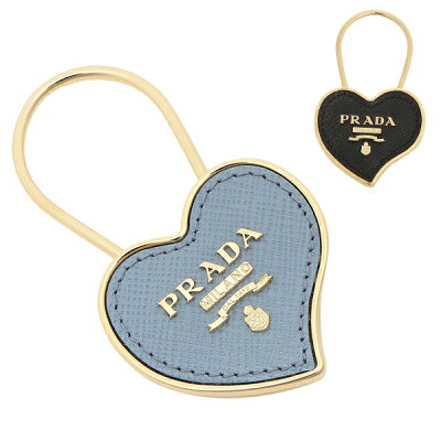 【P10倍 6/25 0時〜6/25 24時】プラダ キーリング キーホルダー サフィアーノ ハート レディース PRADA 1PP047 053 SAFFIANO