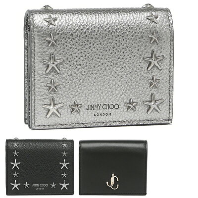 【5%OFFクーポン 1/21〜1/28 9時】ジミーチュウ 財布 二つ折り財布 ミニ財布 ハンヌ JC レディース JIMMY CHOO HANNE PKR UUF