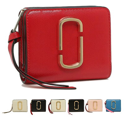 マークジェイコブス 財布 二つ折り財布 ミニ財布 スナップショット レディース MARC JACOBS M0014282 M0013360 【返品OK】